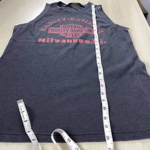 Harley-Davidson Women's Classic Graphic Muscle Tee - 99262-19VW , Size XL New - Picture 7 of 9